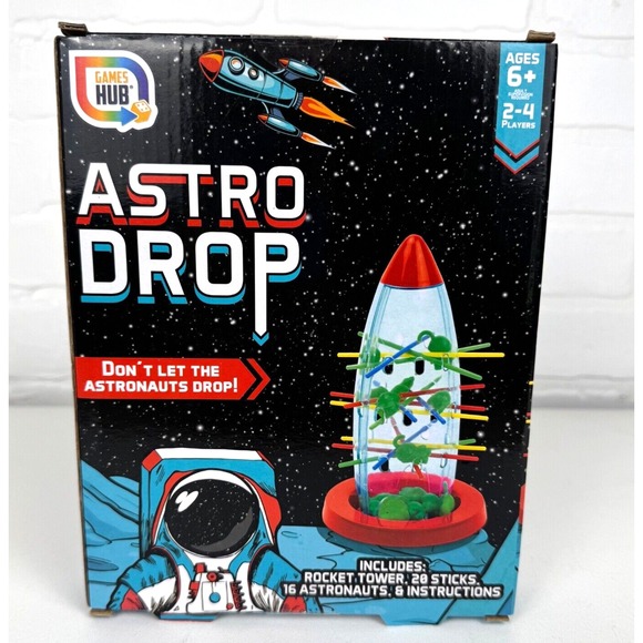 Games Hub Other - Astro Drop Space Theme Birthday Party Game Moon Astronaut Spaceship Centerpiece